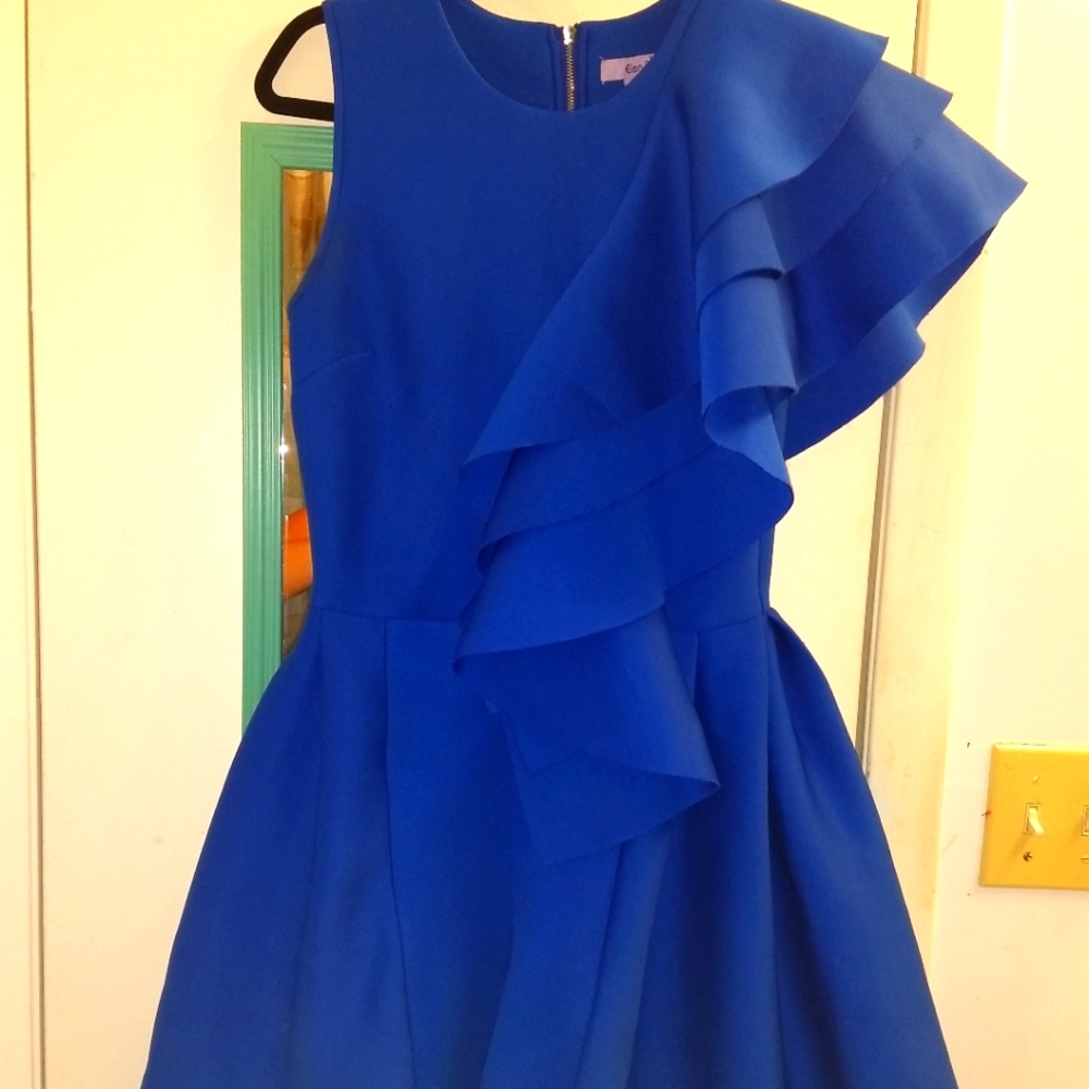 Royal blue romper